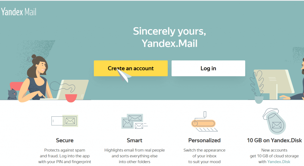 yandex email hosting